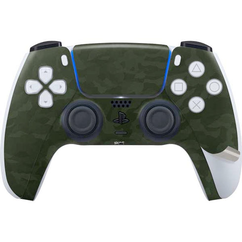 Military Green Shadow Camo PS5 Pro Bundle Skin
