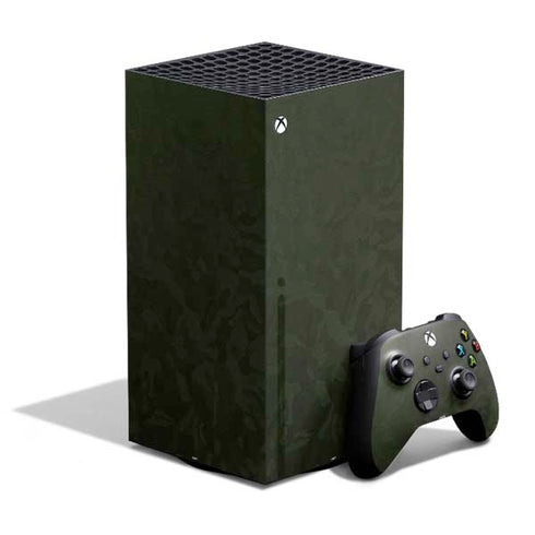 Military Green Shadow Camo XBox Series X Digital Edition Bundle Skin