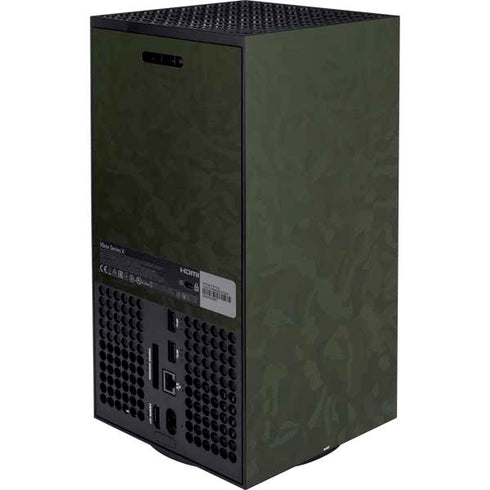 Military Green Shadow Camo XBox Series X Digital Edition Bundle Skin
