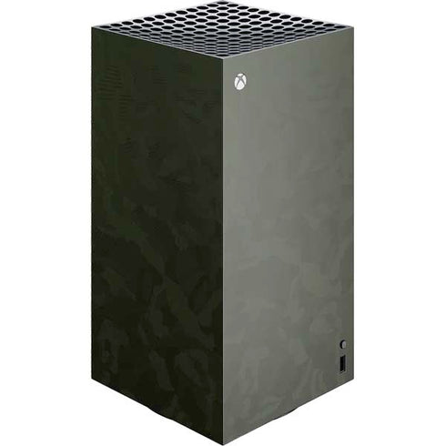Military Green Shadow Camo XBox Series X Digital Edition Console Skin