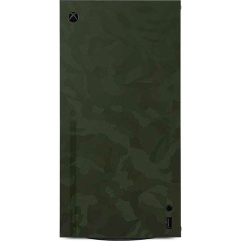 Military Green Shadow Camo XBox Series X Digital Edition Console Skin