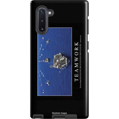 Military Inspirational Poster Galaxy Cases