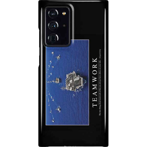 Military Inspirational Poster Galaxy Cases