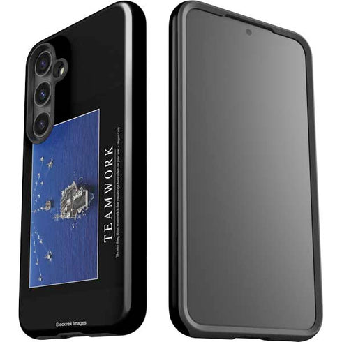 Military Inspirational Poster Galaxy S25 Impact Case