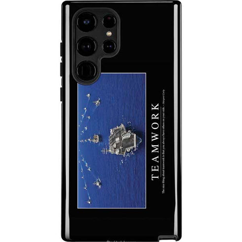 Military Inspirational Poster Galaxy Cases