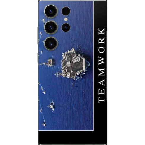 Military Inspirational Poster Galaxy S25 Ultra Skin