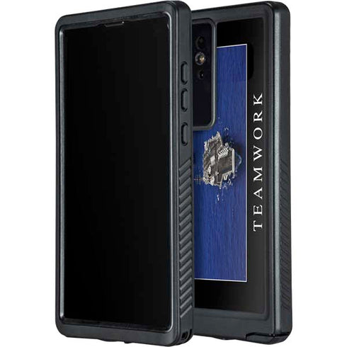 Military Inspirational Poster Galaxy S24 Ultra Waterproof Case