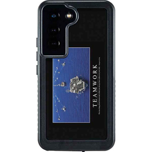 Military Inspirational Poster Galaxy S24 Waterproof Case