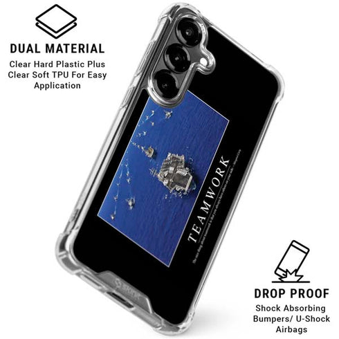 Military Inspirational Poster Galaxy S26 Clear Case