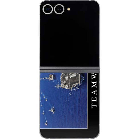Military Inspirational Poster Galaxy Z Flip6 Skin