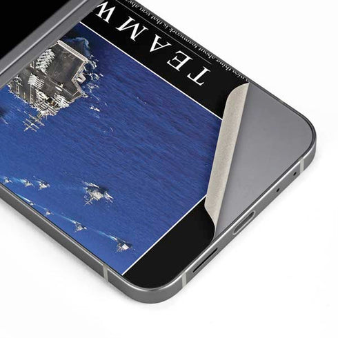 Military Inspirational Poster Galaxy Z Flip6 Skin