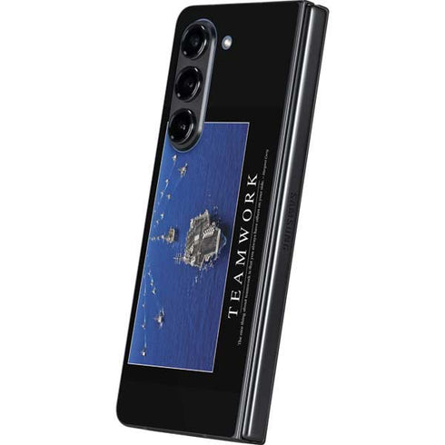 Military Inspirational Poster Galaxy Z Fold5 5G Skin