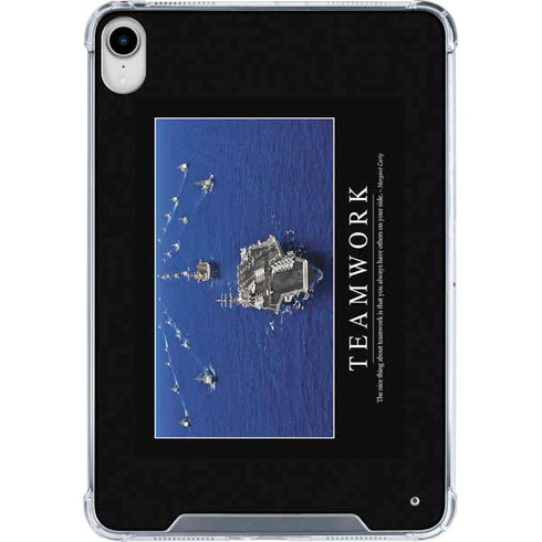 Military Inspirational Poster iPad 11th Gen (2025) Clear Case