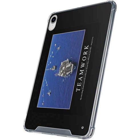 Military Inspirational Poster iPad 11th Gen (2025) Clear Case