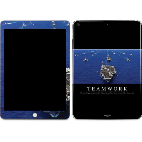 Military Inspirational Poster Apple iPad Skin