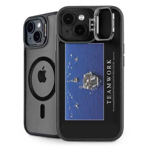 Military Inspirational Poster iPhone 13 Kickstand Case