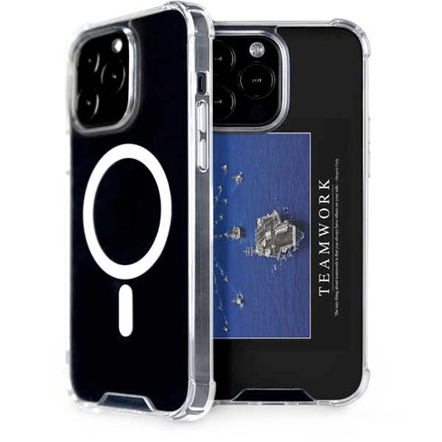 Military Inspirational Poster iPhone Cases