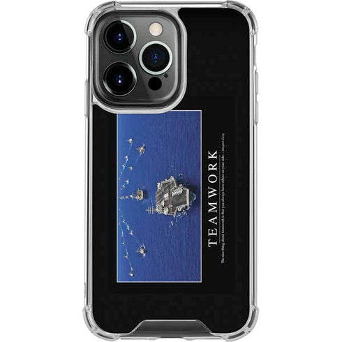 Military Inspirational Poster iPhone 16 Pro Clear Case
