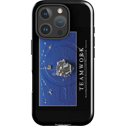 Military Inspirational Poster iPhone 16 Pro Max Magsafe Impact Case