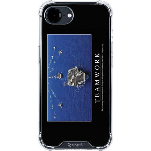 Military Inspirational Poster iPhone 16e Clear Case