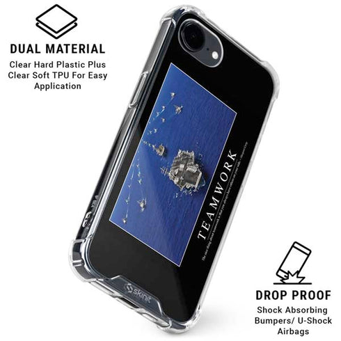 Military Inspirational Poster iPhone 16e Clear Case