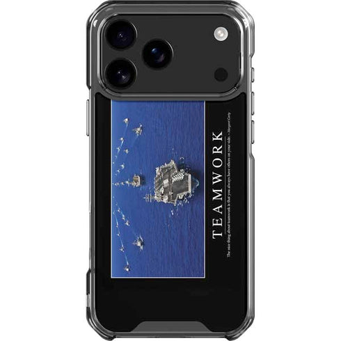 Military Inspirational Poster iPhone 18 Pro Max Clear Case
