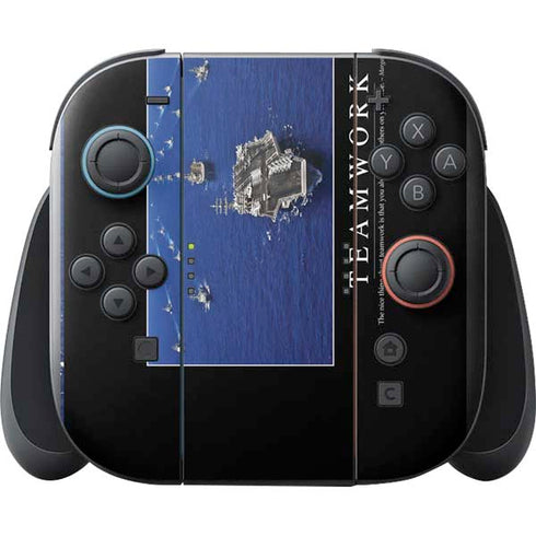 Military Inspirational Poster Nintendo Switch 2 (2025) with Joy-Con Skin