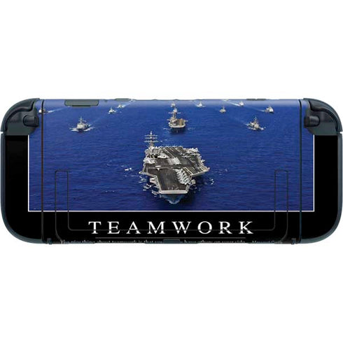 Military Inspirational Poster Nintendo Switch 2 (2025) with Joy-Con Skin