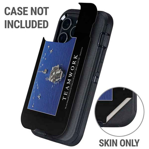 Military Inspirational Poster Otterbox Defender iPhone Skin