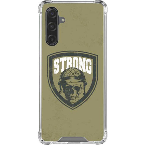 Military Strong Galaxy A17 Clear Case