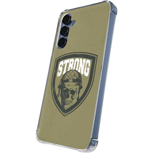 Military Strong Galaxy A55 5G Clear Case