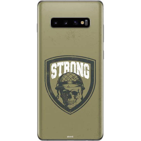Military Strong Galaxy S10 Plus Skin
