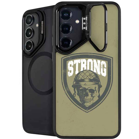 Military Strong Galaxy S24 FE Kickstand Case