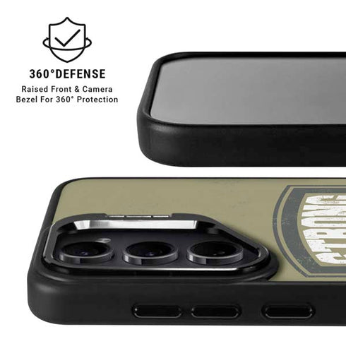 Military Strong Galaxy S24 Kickstand Case