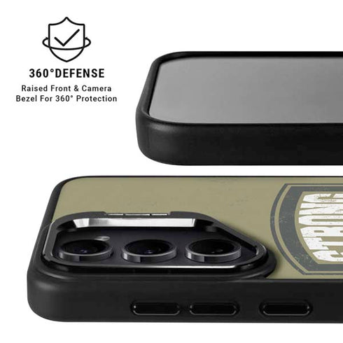 Military Strong Galaxy S25 Plus Kickstand Case
