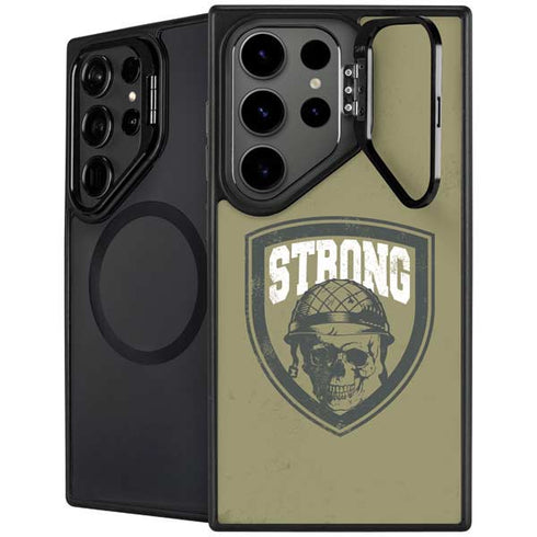 Military Strong Galaxy S25 Ultra Kickstand Case