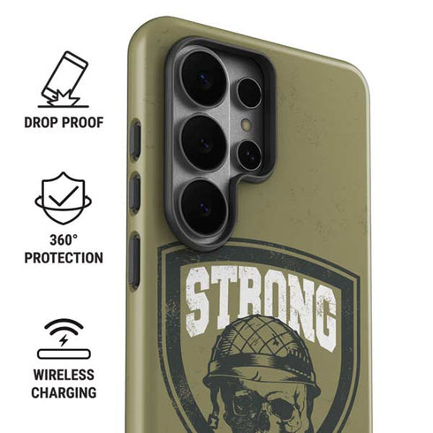 Military Strong Galaxy S26 Ultra Impact Case