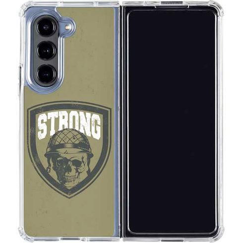 Military Strong Galaxy Z Fold5 5G Clear Case