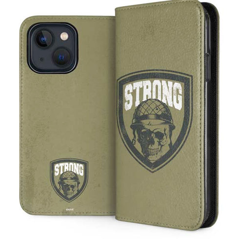 Military Strong iPhone 15 Folio Case