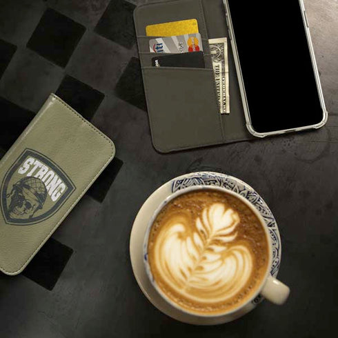 Military Strong iPhone 15 Folio Case