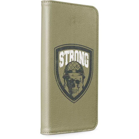 Military Strong iPhone 15 Plus Folio Case
