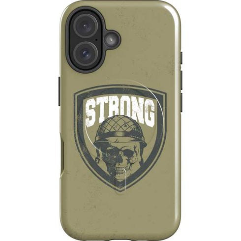 Military Strong iPhone 16 Magsafe Impact Case