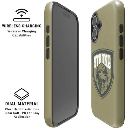 Military Strong iPhone 16 Plus Magsafe Impact Case