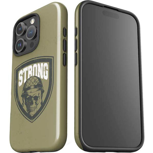 Military Strong iPhone 16 Pro Impact Case