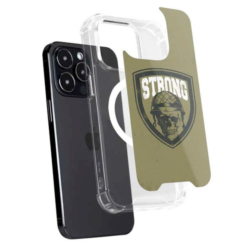Military Strong iPhone 16 Pro MagSafe Case