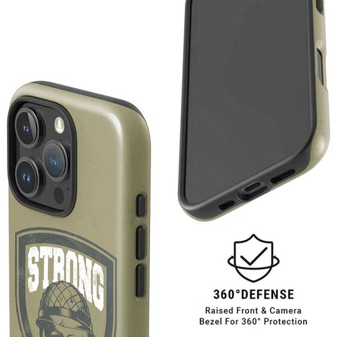 Military Strong iPhone 16 Pro Max Magsafe Impact Case