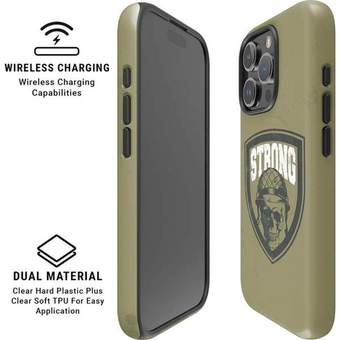 Military Strong iPhone 16 Pro Max Magsafe Impact Case