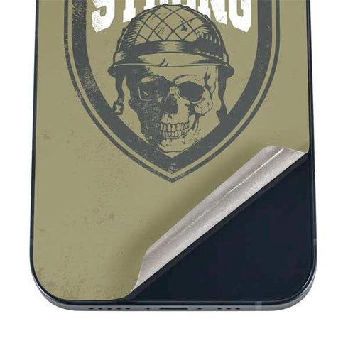 Military Strong iPhone 16 Skin