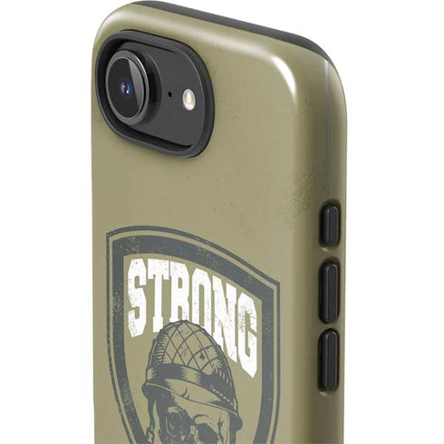 Military Strong iPhone 16e Impact Case