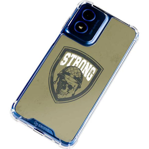 Military Strong Moto G 5G (2024) Clear Case